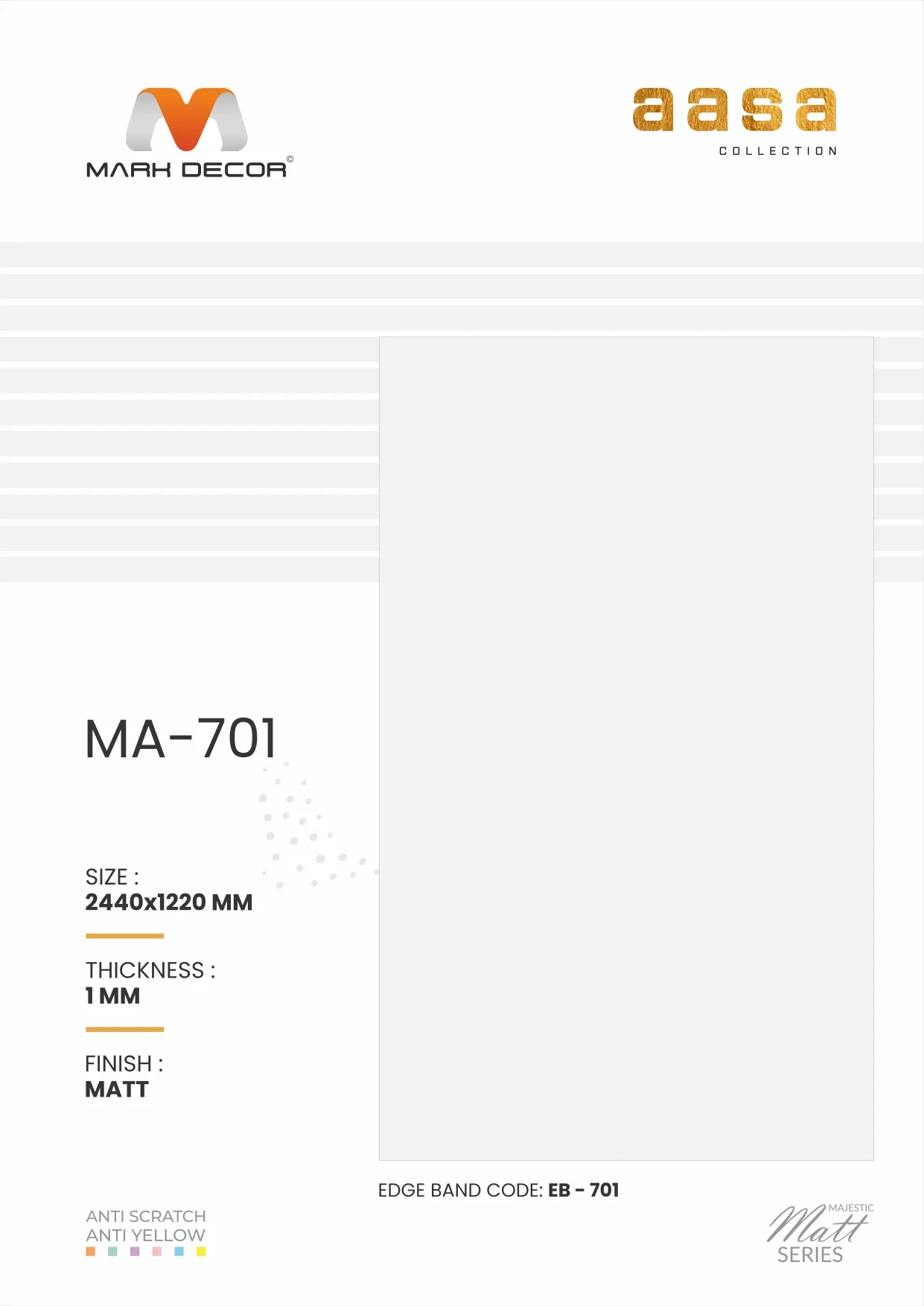 MA-701 AASA Panel Design